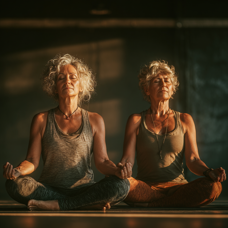 Различни йога позиции за възрастни